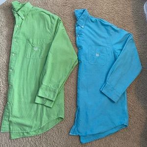 Chaps men’s Button down shirts bundle